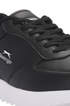Slazenger MARLON I Kadın Sneaker Ayakkabı Siyah / Beyaz