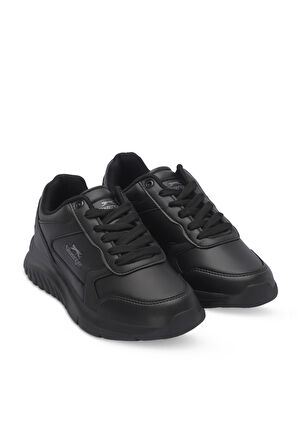 Slazenger MASTER I Kadın Sneaker Ayakkabı Siyah / Siyah