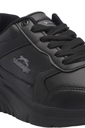 Slazenger MASTER I Kadın Sneaker Ayakkabı Siyah / Siyah
