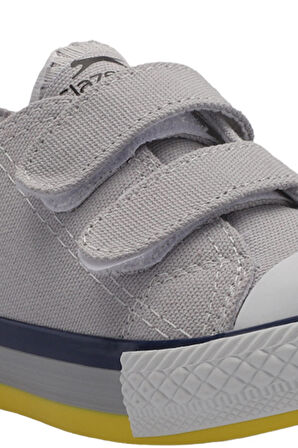 Slazenger KOALA Çocuk Cırt Cırtlı Koyu Gri Günlük Spor Ayakkabısı