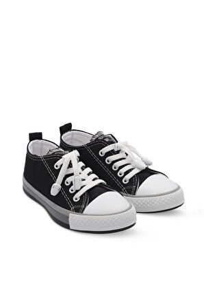 Slazenger KOALA Unisex Çocuk Sneaker Ayakkabı Siyah