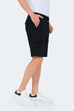 Slazenger EARNINGS Erkek Cepli Kargo Lacivert Şort