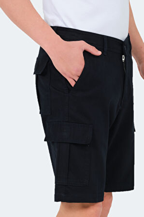 Slazenger EARNINGS Erkek Cepli Kargo Lacivert Şort