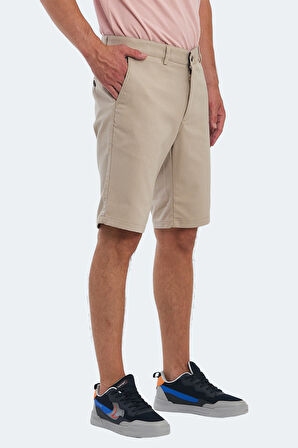Slazenger EASILY Erkek Cepli Bej Şort