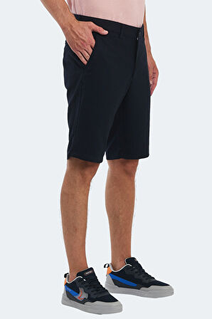 Slazenger EASILY Erkek Cepli Lacivert Şort