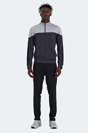 Slazenger RAPIDLY Erkek  Koyu Gri Eşofman Takımı