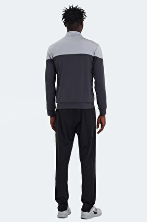 Slazenger RAPIDLY Erkek  Koyu Gri Eşofman Takımı