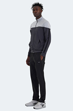Slazenger RAPIDLY Erkek  Koyu Gri Eşofman Takımı