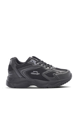 Slazenger ORNELLA Kadın Sneaker Ayakkabı Siyah / Koyu Gri