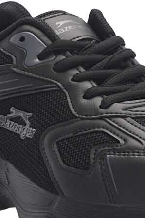 Slazenger ORNELLA Kadın Sneaker Ayakkabı Siyah / Koyu Gri
