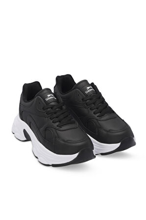 Slazenger ZUSA Kadın Sneaker Ayakkabı Siyah / Beyaz