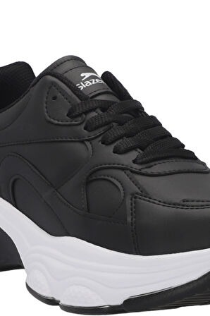 Slazenger ZUSA Kadın Sneaker Ayakkabı Siyah / Beyaz
