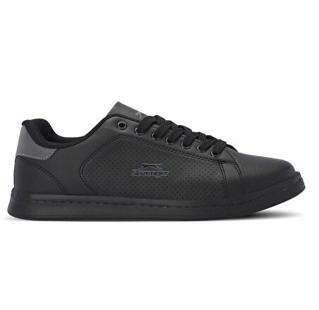 Slazenger ISCO Büyük Beden Erkek  Siyah / Siyah Günlük Spor Ayakkabısı