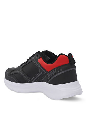 Slazenger GIMA Erkek Sneaker Ayakkabı Siyah / Kırmızı