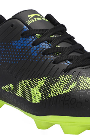 Slazenger CYPRUS Erkek Futbol Ayakkabı Siyah / Yeşil