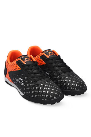 Slazenger CYCLE I Erkek Futbol Ayakkabı Siyah / Turuncu
