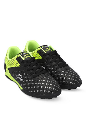 Slazenger CYCLE I Erkek Futbol Ayakkabı Siyah / Yeşil