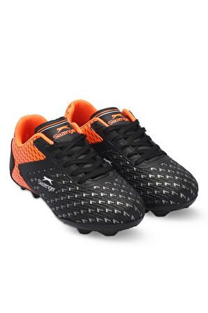 Slazenger CYCLE I Erkek Futbol Ayakkabı Siyah / Turuncu