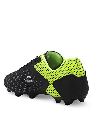Slazenger CYCLE I Erkek Halı Saha Siyah / Yeşil Futbol Ayakkabısı