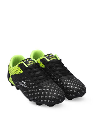 Slazenger CYCLE I KRP Çocuk Halı Saha Siyah / Yeşil Futbol Ayakkabısı