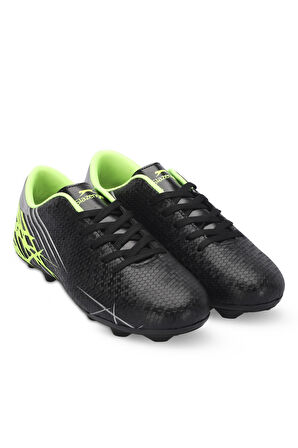 Slazenger CARLO I Erkek Futbol Ayakkabı Siyah / Yeşil