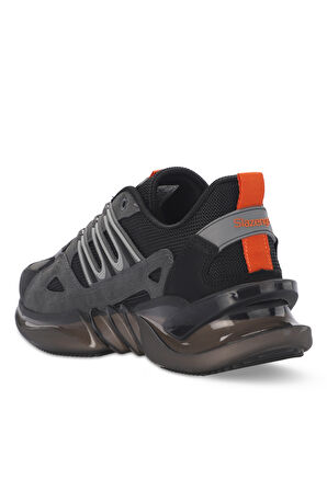 Slazenger ZALAR Erkek  Koyu Gri / Siyah Koşu & Yürüyüş Spor Ayakkabısı