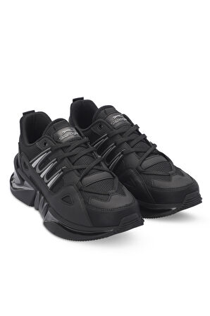 Slazenger ZALAR Erkek Sneaker Ayakkabı Siyah / Koyu Gri