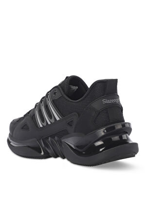 Slazenger ZALAR Erkek Sneaker Ayakkabı Siyah / Koyu Gri
