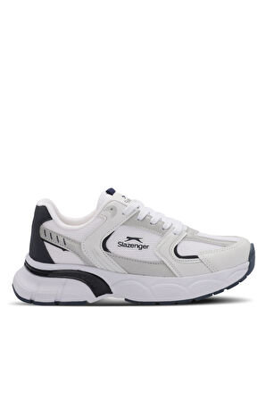 Slazenger ZEX Erkek Sneaker Ayakkabı Beyaz / Lacivert