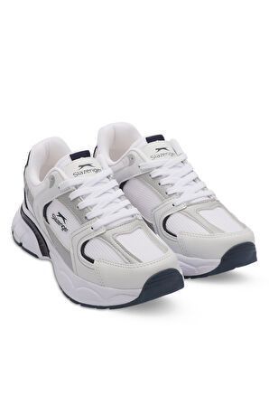Slazenger ZEX Erkek Sneaker Ayakkabı Beyaz / Lacivert