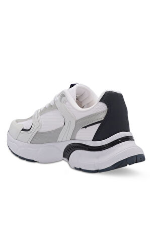 Slazenger ZEX Erkek Sneaker Ayakkabı Beyaz / Lacivert
