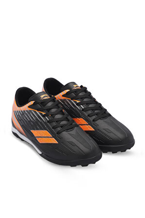 Slazenger CAMBLY Çocuk Halı Saha Siyah / Turuncu Futbol Ayakkabısı