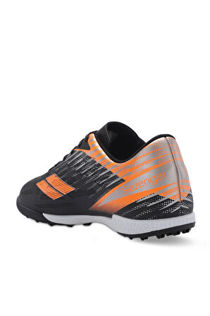 Slazenger CAMBLY Çocuk Halı Saha Siyah / Turuncu Futbol Ayakkabısı