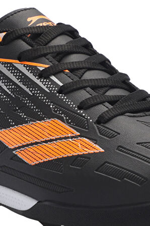 Slazenger CAMBLY Çocuk Halı Saha Siyah / Turuncu Futbol Ayakkabısı