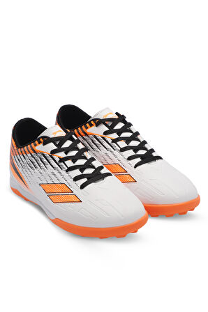 Slazenger CAMBLY Erkek Futbol Ayakkabı Beyaz / Turuncu