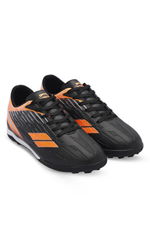Slazenger CAMBLY Erkek Futbol Ayakkabı Siyah / Turuncu