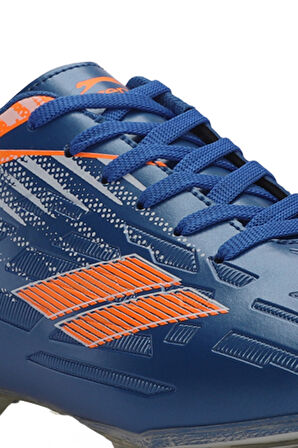 Slazenger CAMBLY Çocuk Halı Saha Saks Mavi Futbol Ayakkabısı