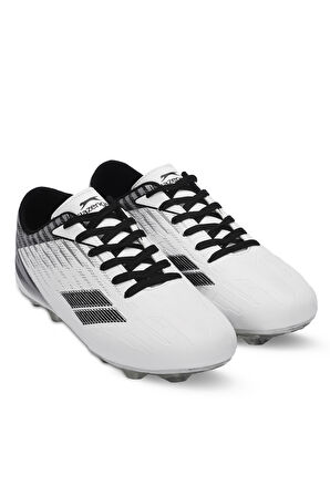 Slazenger CAMBLY Erkek Halı Saha Beyaz / Siyah Futbol Ayakkabısı