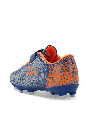 Slazenger CRYSTAL Çocuk Halı Saha Saks Mavi Futbol Ayakkabısı