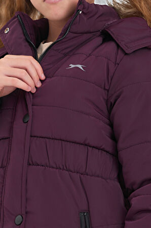Slazenger CANDY Kız Çocuk Mont &amp; Kaban Mor