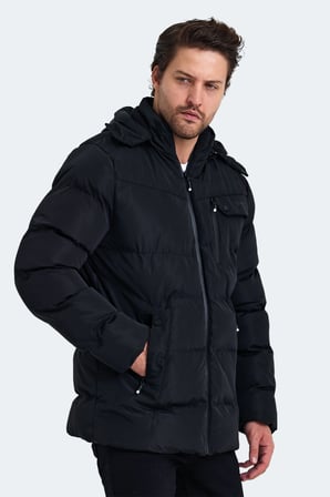Slazenger GAJA Erkek  Siyah Mont & Kaban