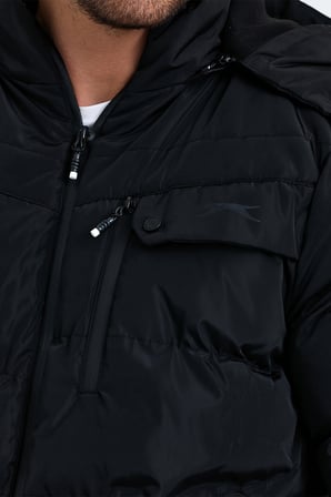 Slazenger GAJA Erkek  Siyah Mont & Kaban