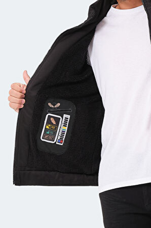 Slazenger GALIT Erkek  Siyah Mont & Kaban