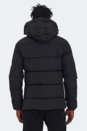 Slazenger GAFAR Erkek  Siyah Mont & Kaban