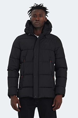 Slazenger GAFAR Erkek  Siyah Mont & Kaban