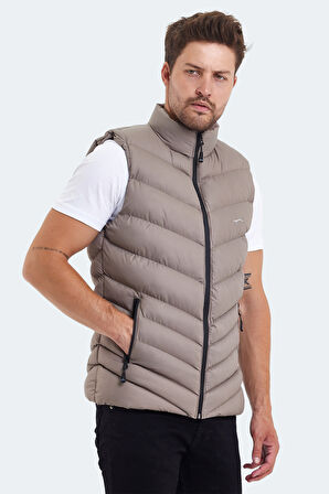 Slazenger HANDFUL IN Erkek  Taş Gri Yelek