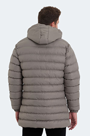 Slazenger HAIDEE Erkek Mont &amp; Kaban Taş Gri