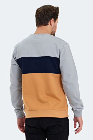 Slazenger KALYN Erkek Sweatshirt Gri