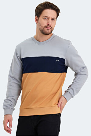 Slazenger KALYN Erkek Sweatshirt Gri