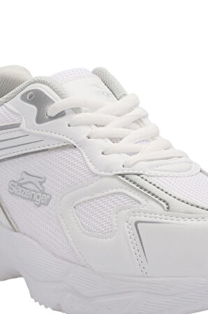 Slazenger ORNELLA Erkek  Beyaz / Gri Koşu & Yürüyüş Spor Ayakkabısı